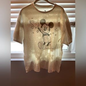Mickey Mouse Disney acid wash T-shirt
